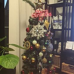 キラキラ/クリスマスツリー/そろそろ替え時のインテリア実例 - 2016-11-10 08:31:45