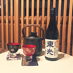 ハンドメイド雑貨/酒燗器/会津塗りのミニグラス/会津塗り/民芸品...などのインテリア実例 - 2019-06-23 23:17:43