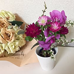 花束/vita/生花と造花のインテリア実例 - 2017-03-23 00:52:48