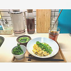 IKEAの食器/IKEA/IKEA 雑貨/菜花飯/ちぢみほうれん草...などのインテリア実例 - 2021-01-11 10:37:30