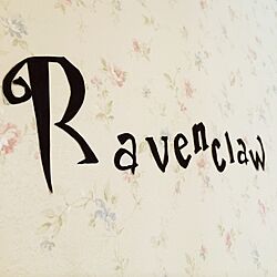 壁/天井/Harry Potter/DIY/Ravenclaw/flower wall...などのインテリア実例 - 2014-08-01 10:19:45
