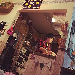 キッチン/レトロ/DIY/カフェ風のインテリア実例 - 2015-12-13 09:33:43
