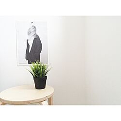 ベッド周り/IKEA/IG▶︎▶︎monochrome001/シンプルモダン/minimalistのインテリア実例 - 2016-04-24 17:19:02
