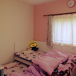 ベッド周り/色壁/2段ベッド/しまむら/ベッド...などのインテリア実例 - 2016-05-01 08:40:33