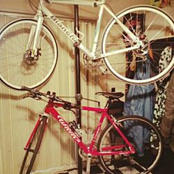 キッチン/自転車のある部屋/ロードバイク/クロスバイク/ウィリエール...などのインテリア実例 - 2016-12-16 06:30:52