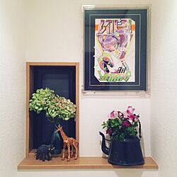 バス/トイレ/日本の古道具/花のインテリア実例 - 2017-03-07 17:52:22