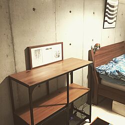 ベッド周り/IKEAのインテリア実例 - 2017-03-19 18:38:38