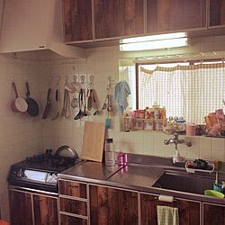 キッチン/日本家屋/DIY/ダイソー/100均のインテリア実例 - 2016-07-16 16:57:15