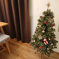 机/クリスマスツリー/クリスマスツリー120cm/雑貨/ダイニングのインテリア実例 - 2020-11-26 17:18:41