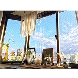 部屋全体/青空が見える部屋/出窓/一人暮らしのインテリア実例 - 2016-11-11 08:18:23