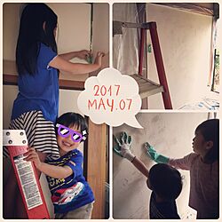 壁/天井/和室/DIY/砂壁/漆喰...などのインテリア実例 - 2017-05-07 17:49:18