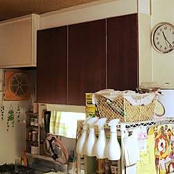 キッチン/リメイクシート/セリア/団地のインテリア実例 - 2015-11-14 11:27:38