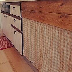 キッチン/DIY/ベニヤ板で板壁風のインテリア実例 - 2014-10-23 20:49:53