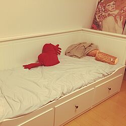ベッド周り/ベット/フライングタイガー/ART/IKEA...などのインテリア実例 - 2016-08-01 17:12:04