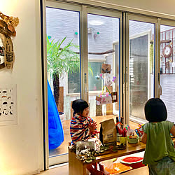 雨降りday⋆̩☂︎*̣̩/雨降り ☔︎/雨降り/無印のベンチ/無印良品...などのインテリア実例 - 2020-07-25 19:42:09