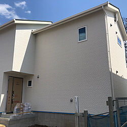 白いお家/新築建築中/外壁/外壁 サイディングのインテリア実例 - 2021-04-11 22:18:00