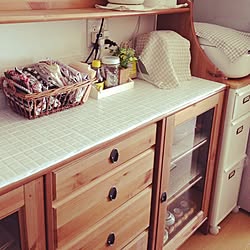 キッチン/DIY/タイルDIY/モザイクタイル/IKEA...などのインテリア実例 - 2014-03-21 11:10:49