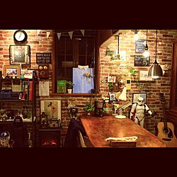 部屋全体/取材/seria/GO OUT livin'vol.7/夜のカフェテラス...などのインテリア実例 - 2016-12-19 20:20:31