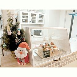 棚/クリスマス/手作りケーキ/カフェ風/タイル...などのインテリア実例 - 2016-12-25 09:50:30