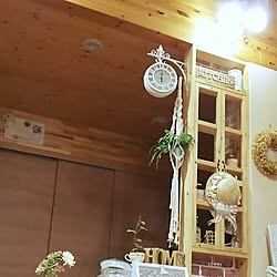 部屋全体/父が建ててくれた家/ハンドメイド/カントリー家具/手作り...などのインテリア実例 - 2016-06-12 18:07:18