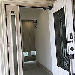 玄関/入り口/明かりとり窓/シューズクローゼット/リクシルの玄関ドアのインテリア実例 - 2018-05-12 20:29:52