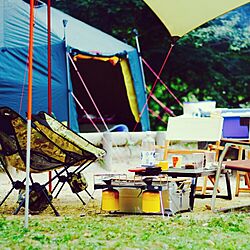 キャンプ道具/キャンプ/ヘリノックスチェア/ニトリチェアのインテリア実例 - 2016-09-08 20:17:24