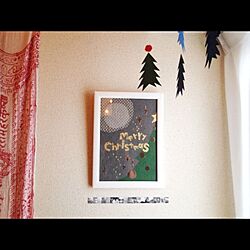 クリスマス/手作り/壁/天井のインテリア実例 - 2014-11-19 09:49:00