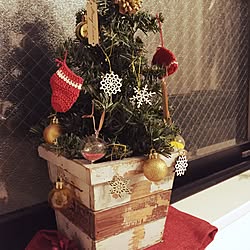 クリスマスツリーのインテリア実例 - 2015-11-16 19:50:57