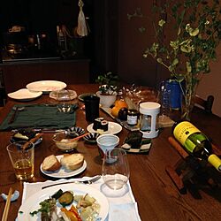 リビング/テーブル/植物/観葉植物/エアプランツ...などのインテリア実例 - 2014-03-30 21:03:29