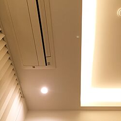 壁/天井/エアコン/LED照明/バーチカルブラインド/照明...などのインテリア実例 - 2016-01-31 23:24:07