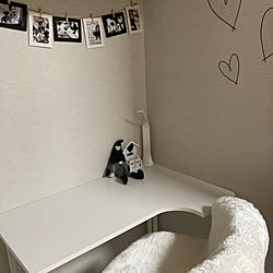 机/子供部屋/勉強部屋/勉強机/IKEA...などのインテリア実例 - 2023-11-24 18:55:35