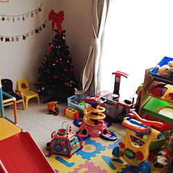 部屋全体/おもちゃ/クリスマスツリーのインテリア実例 - 2012-12-08 10:38:22