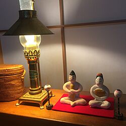 棚/ランプ照明/お雛様/古道具のインテリア実例 - 2017-02-18 22:06:23