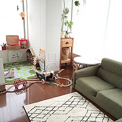 リビング/おもちゃ収納/手作り家具のインテリア実例 - 2016-03-24 11:08:13