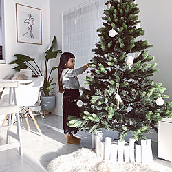 クリスマスツリー 180cm/クリスマス雑貨/クリスマスインテリア2020/クリスマス/クリスマスツリー...などのインテリア実例 - 2020-11-05 16:04:38