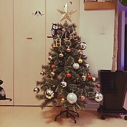 リビング/クリスマス/Francfanc/クリスマスツリー120cm/Studio Clip...などのインテリア実例 - 2014-12-23 19:43:46
