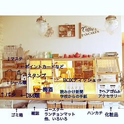 手作り梅酒/収納/DIY/ガラスブロック/キッチンカウンター上の棚...などのインテリア実例 - 2016-04-28 20:18:56