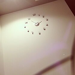壁/天井/時計のインテリア実例 - 2013-08-14 01:54:58