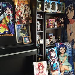 クレーンゲーム/ラブライブ/アニメグッズ/アニメ棚/アニメ部屋...などのインテリア実例 - 2015-10-04 09:51:16