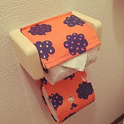 バス/トイレ/トイレットペーパーホルダーカバー/トイレ/ハンドメイド/ムーミン柄のインテリア実例 - 2017-07-02 17:51:55