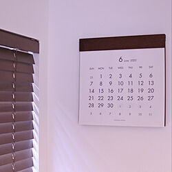 壁掛けカレンダー/カレンダー/壁/天井のインテリア実例 - 2020-06-14 22:54:45