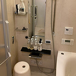 バスルーム/モノトーン/バス/トイレのインテリア実例 - 2021-09-14 17:47:01