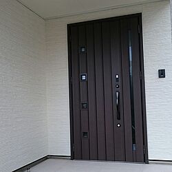 玄関/入り口/LIXIL/新築中のインテリア実例 - 2017-04-18 17:21:08