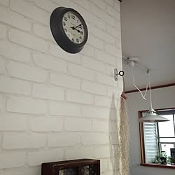 壁/天井/時計/おやつの時間/グレーな時計のインテリア実例 - 2014-01-19 15:21:44
