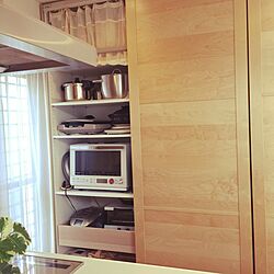 キッチン/IKEA/IKEAワードローブを食器棚に改造/PAX/ワードローブ...などのインテリア実例 - 2016-03-14 13:38:07