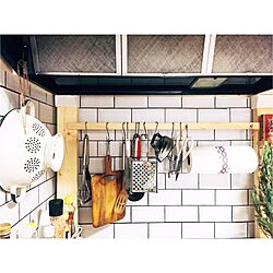 キッチン/IKEA 水切り/まな板/調理器具/S字フック...などのインテリア実例 - 2017-03-28 21:34:17