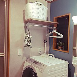 洗濯機上収納のインテリア実例 - 2023-12-07 18:46:33