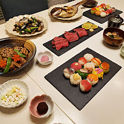 ひな祭り/パーティー料理/毬寿司のインテリア実例 - 2022-02-19 14:33:31