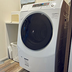 ドラム式洗濯乾燥機/SHARP/バス/トイレのインテリア実例 - 2021-12-06 23:47:56