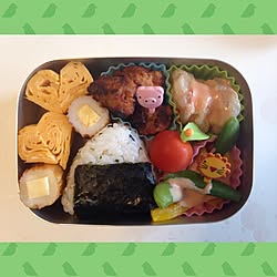 キッチン/お弁当/お弁当♡/弁当/お弁当完成♥︎...などのインテリア実例 - 2015-05-22 07:47:34